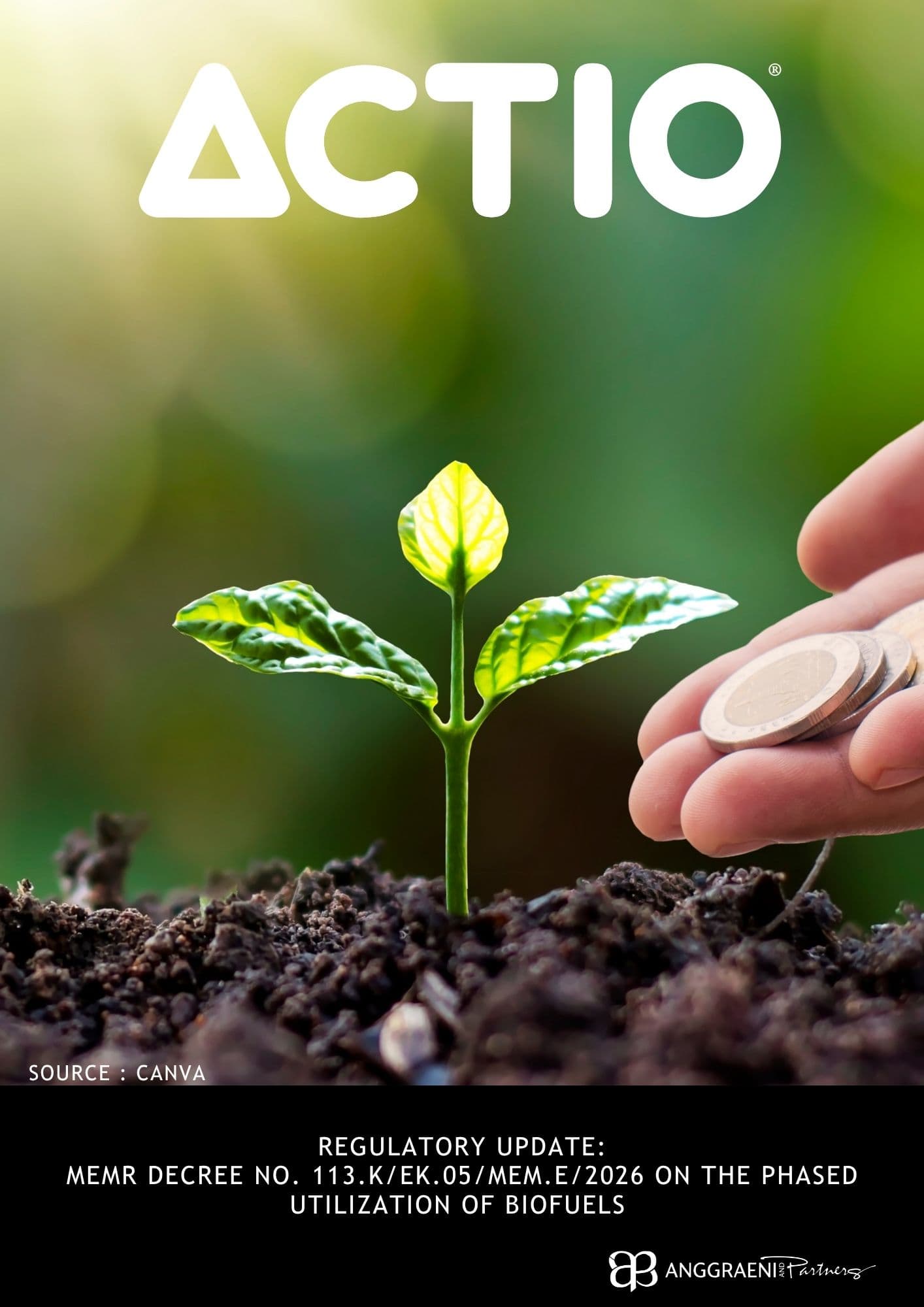 Featured Image for Regulatory Update: MEMR Decree No. 113.K/EK.05/MEM.E/2026 on the Phased Utilization of Biofuels